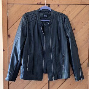 Faux leather Moto jacket Euro Sz 48